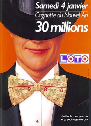 Affiche Loto 1986