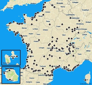 Carte casino France