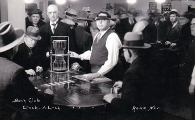 Chuck-a-Luck – Bank Club - Reno Nevada - 1930
